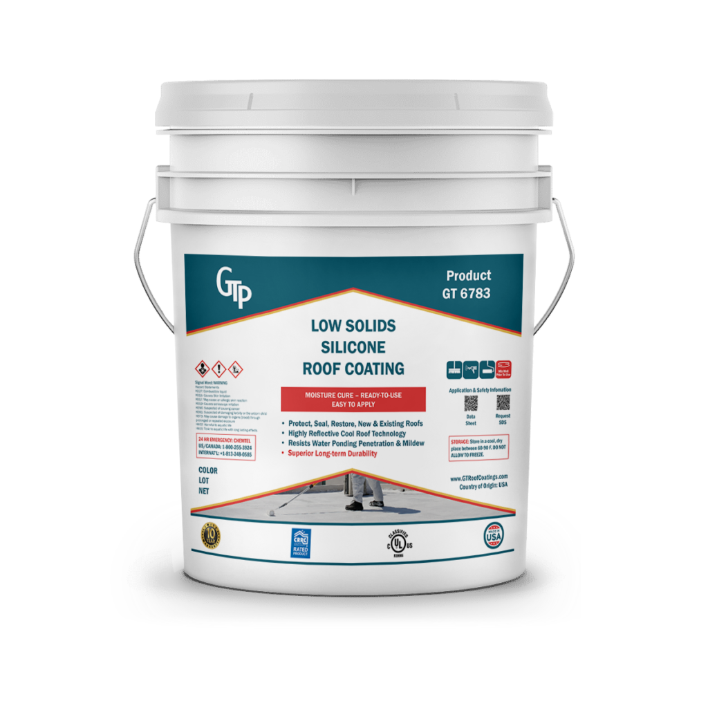 GT 6783 Low Solids Silicone Roof Coating